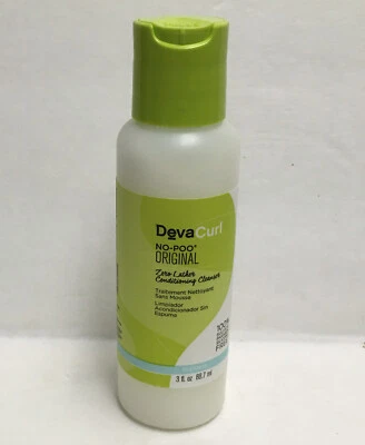 Lot of 3 Deva Curl No-Poo Original Zero Lather Conditioning Cleanser 3  oz each - Image 1 of 4