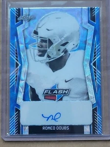 Romeo Doubs 2022 Leaf Flash Autograph Kaleidoscope Football Card 14/20 PA-RD1 - Picture 1 of 10