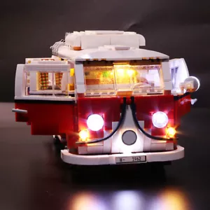 LocoLee LED Lichtset für Lego 10220 Volkswagen T1 Camper Van Modell Licht Set - Bild 1 von 13