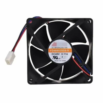 Cooling fan FD488025EB-N for Y.S.TECH 48V 0.11A 8cm 2pin 3pin 80*80*25MM - Image 1 of 4