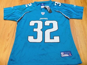 WOMEN'S REEBOK NFL EQUIPMENT JACKSONVILLE JAGUARS MAURICE JONES-DREW JERSEY M - Picture 1 of 4