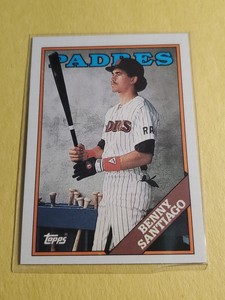 1988 Topps Benny Santiago San Diego Padres #693