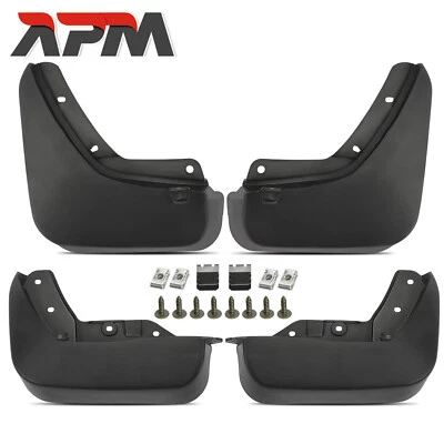 4x Splash Guards Mud Flaps Front Rear L+R for Audi Q3 8UB 8UG 2011-2018 - Image 1 of 4