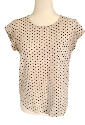 Blusa a lunares blanca y negra talla S Meraki Foto 1 de 4