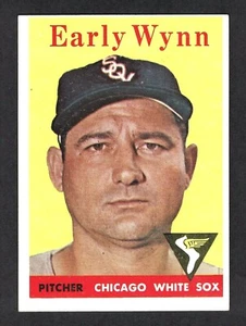 Early Wynn Chicago White Sox 1958 Topps Card #100 - Picture 1 of 2