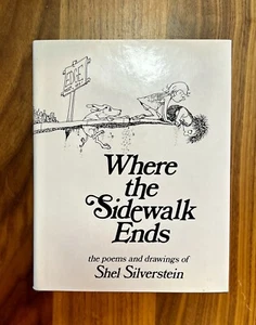 Shel Silverstein WHERE THE SIDEWALK ENDS 1974 EXCELLENT CONDITION Later Printing - Imagen 1 de 13