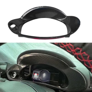 Carbon Fiber Speedometer Frame Cover Trim for Toyota GR86/Subaru BRZ 2022-2024 - Picture 1 of 5