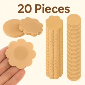 20x Invisible Nipple Covers Adhesive Breast Pasties No Bra Boob Stickers UK - Picture 1 of 10