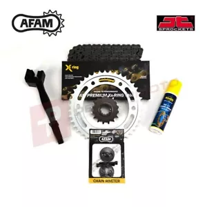 AFAM JT X-Ring kit pignoni catena adatto a Triumph 800 Tiger XC XCX XR XRT XRX 11-20 - Foto 1 di 2
