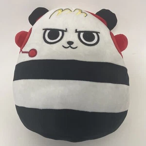 15 Inch Squishmallow Pillow Plush Ryan's World Combo Panda Black White - Picture 1 of 6