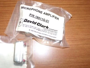 David Clark  Microphone Amplifier 41087G-01 - Picture 1 of 2