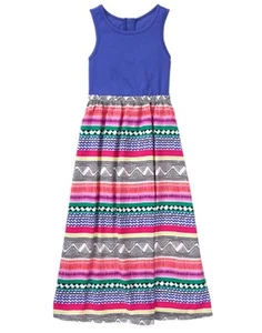 NWT Gymboree Jungle Brights Island Maxi Dress 4,7,10 Girl - Picture 1 of 1