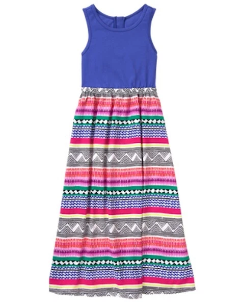 NWT Gymboree Jungle Brights Island Maxi Dress 4,7,10 Girl - Image 1 of 1