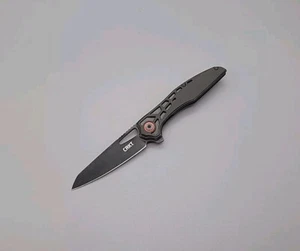 CRKT 6290 THERO Pocket Knife by T.J. Schwar - Liner Lock - Plain Blade - Picture 1 of 7