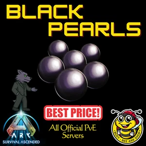 ARK Survival Ascended PVE Black Pearls Best Price 1k-DEDI PC/XBOX/PS5 ASA - Picture 1 of 20