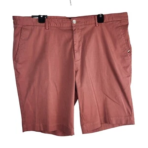 Hugo Boss Men's Shorts Size 36 (EU 52)  Slice Slim Fit Casual Dark Red  (41) - Picture 1 of 9