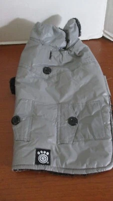 PETRAGEOUS ~ Gray COAT VEST JACKET for DOGS ~ Size Small - Image 1 of 4