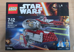 LEGO Star Wars 75135 Obi-Wan's Jedi Interceptor 215pcs NEW Sealed Retired
