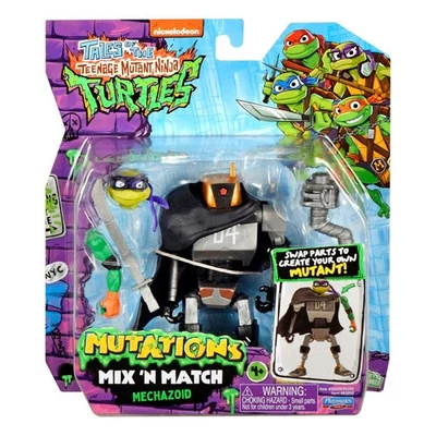 PLAYMATES TOYS Mechazoid Teenage Mutant Ninja Turtles Mutations Mix N Match Figur Playmates