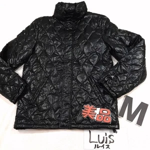 Luis Quilted Zip Coat Men's Size M Black High-Quality Used - Picture 1 of 10