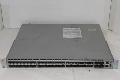 ARISTA DCS-7050SX-64 48X 10G SFP+ 4X 40G QSFP Data Center Switch Reset to Factor - Image 1 of 4