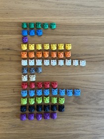 Lego Bionicle 8559 set of 67 Active and Inactive Krana 2002