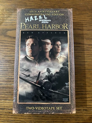 Pearl Harbor (VHS, 2001, 2-Tape Set, Pan  Scan 60th Anniversary Commemorative... - Image 1 of 3