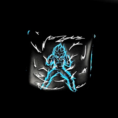 Saiyan Prince Vegeta Inspired Center-Shaft Mallet Putter Headcover For LAB DF3 - Image 1 of 3
