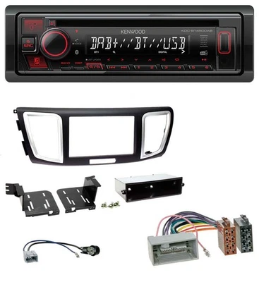 Kenwood MP3 CD USB Bluetooth DAB Autoradio für Honda Accord (ab 2011) - Bild 1 von 4