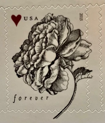 Estampillas vintage de Rose Forever ~ 2 hojas de 20 (40 en total) Foto 1 de 3