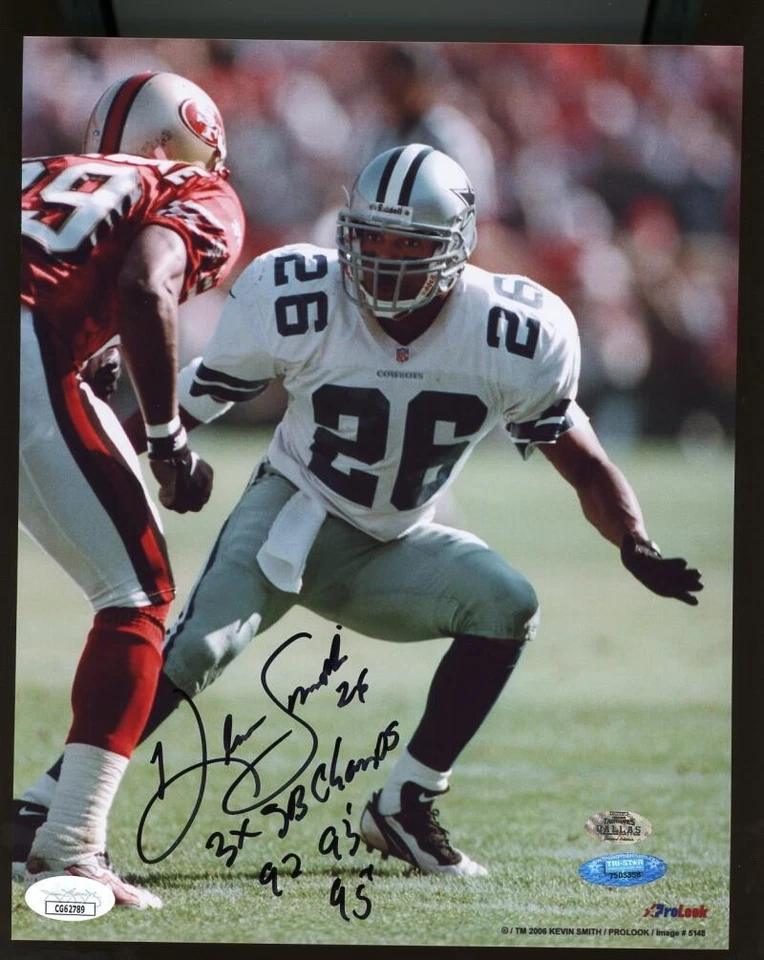 凯文·史密斯牛仔签名亲笔签名 8 x 10 照片 JSA 正品 — 第 1/1 张图片