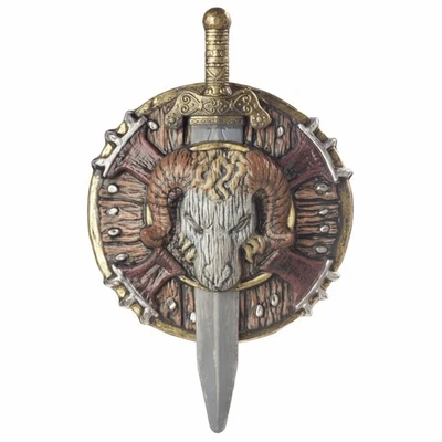 野蛮战士斯巴达角斗士战斗盾和剑 — 第 1/2 张图片