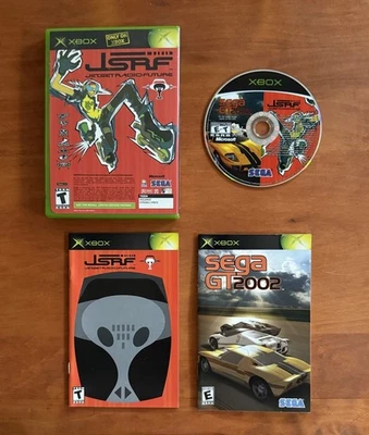 JSRF Jet Set Radio Future & Sega GT 2002 (Original OG Xbox) MINT CIB Complete - Image 1 of 4