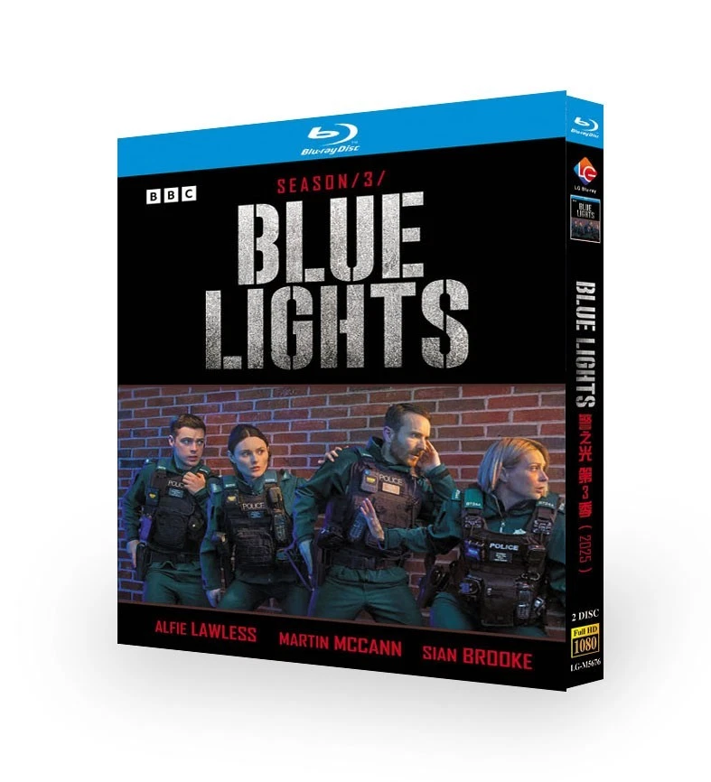 Blue Lights Season 3 (2025)2BD All Region New Box Set - Image 1 of 1