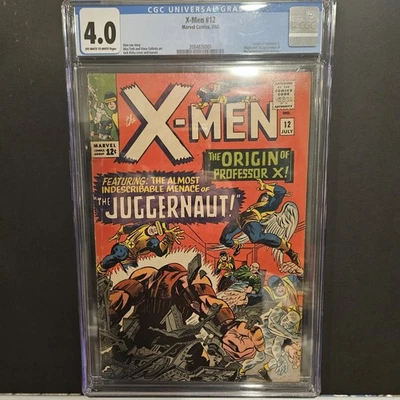 X-Men #12 CGC 4.0 Off White to White 1st Appearance Juggernaut - Image 1 of 4