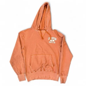 Champion Faded Orange After Hood Sweatshirt Adult Size Small Vintage Inspired - Picture 1 of 5