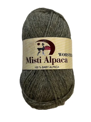 Misti Alpaca Worsted Yarn Taupe #2105, 50 gr. - Image 1 of 4