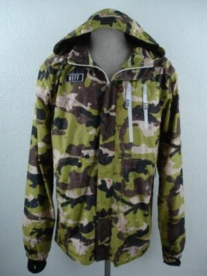Para hombres M Neff Custom Threads Sno-Poncho Camuflaje Esquí Snowboard Chaqueta Parka Nueva con Etiquetas Foto 1 de 4