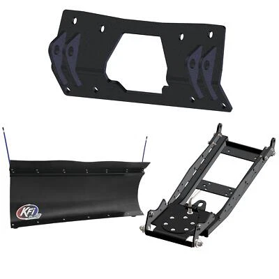 KFI Plow Kit For Polaris Ranger Crew SP 570 2022-2026 With 60" Pro-Poly Blade - Image 1 of 2