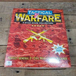 FACTORY SEALED TACTICAL WARFARE 5 STAR GAME COLLECTION PC CD-ROM - Picture 1 of 7