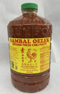 Huy Fong Foods Sambal Oelek Ground Fresh Chili Paste 8.5LBS Exp 8/2025 SEALED - Picture 1 of 3