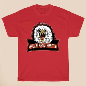 Camiseta roja Cobra Kai Eagle Fang Karate para hombre talla S-5XL - Imagen 1 de 1