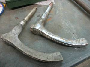 1932 CADILLAC V-8, TW0 EXTERIOR DOOR HANDLES, USED - Picture 1 of 2