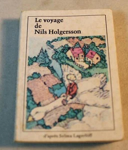 MINIATURE BOOK 'LE VOYAGE DE NILS HOLGERSSON' d'après SELMA LAGERLOFF c1976 - Imagen 1 de 6