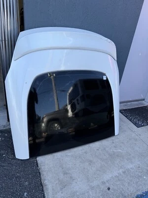 Nissan 370Z 2009-2020 maletero trasero puerta levadiza tapa escotilla - blanco QAB Foto 1 de 4