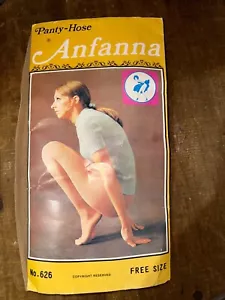 Manguera Panty Nylon Transparente 100% Super Anfanna Libre Talla No. 626 Elástico Ajuste Perfecto - Imagen 1 de 11