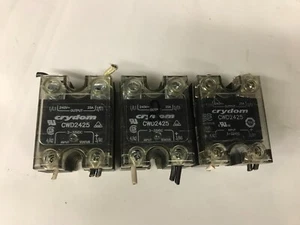 Lot of 3 Crydom CWD2425 Solid State Relay 3-32VDC 240V 25A - Picture 1 of 1