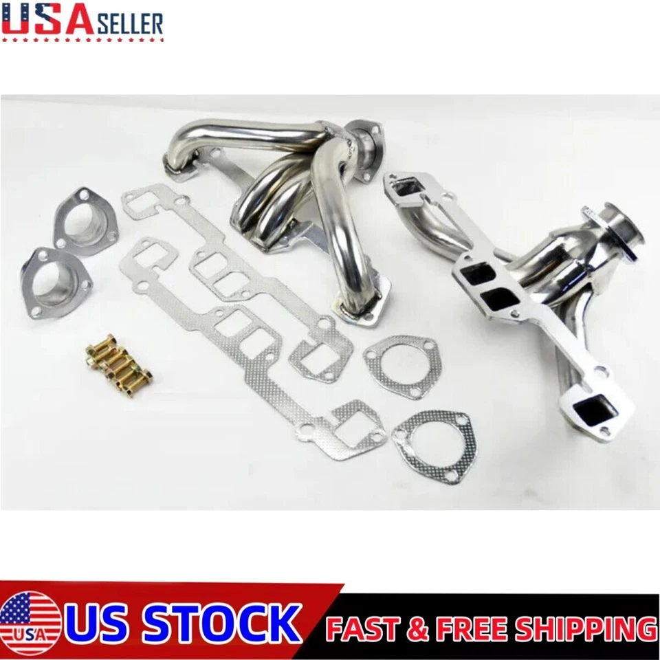 Exhaust Headers for Dodge Chrysler Plymouth Small Block 273-360 5.2/5.6 US Foto 1 de 4