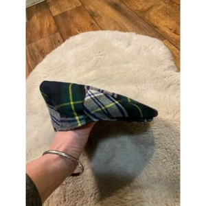 Failsworth Country Flat Cap Plaid Size Medium Made Britain Diver Newsboy Quilted - Picture 1 of 10