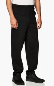 Gildan Men's Fleece Elastic Bottom Sweatpants with Pockets Style G18100 - Picture 1 of 8